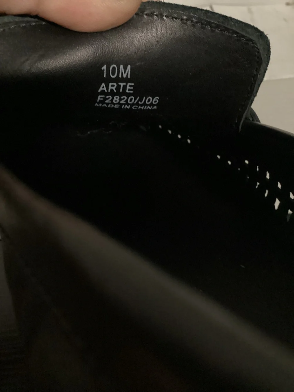 Calvin Klein Black Leather Slip-On Loafers